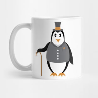 The Gentleman Penguin Mug